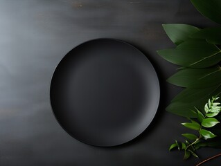 Elegant Ceramic Plate Mockup for Dining and Decor - AI Generated