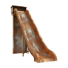 RUSTY_SLIDE isolated on white and transparent background