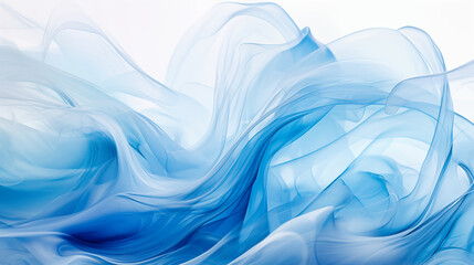 Abstract blue background with smooth lines in it
