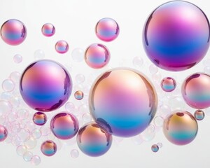 Spectrum Orbs: A Dance of Translucent Colors