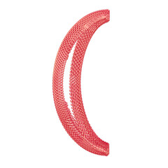 Symbol made of pink dollar signs © oleg