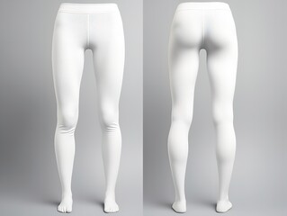 Trendy Leggings Mockup for Fitness and Fashion - AI Generated