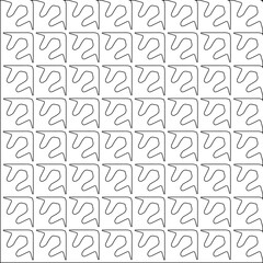 Abstract patterns.Abstract shapes from lines. Vector graphics for design, prints, decoration, cover, textile, digital wallpaper, web background, wrapping paper, clothing, fabric, packaging, cards.