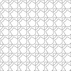 Fototapeta premium Abstract patterns.Abstract shapes from lines. Vector graphics for design, prints, decoration, cover, textile, digital wallpaper, web background, wrapping paper, clothing, fabric, packaging, cards.