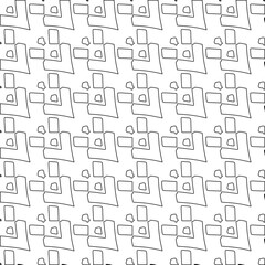 Abstract patterns.Abstract shapes from lines. Vector graphics for design, prints, decoration, cover, textile, digital wallpaper, web background, wrapping paper, clothing, fabric, packaging, cards.