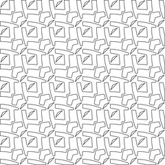 Abstract patterns.Abstract shapes from lines. Vector graphics for design, prints, decoration, cover, textile, digital wallpaper, web background, wrapping paper, clothing, fabric, packaging, cards.