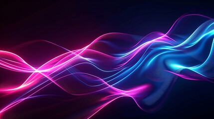 Abstract Dark Background Featuring Mesmerizing Waves Image Background