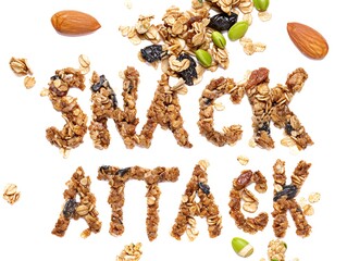Healthy Crunch: 'SNACK ATTACK' Laid with Nuts and Seeds