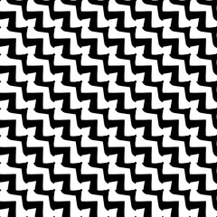 Monochrome pattern, Abstract texture for fabric print, card, table cloth, furniture, banner, cover, invitation, decoration, wrapping.seamless repeating pattern.Black color.