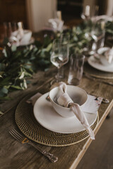 Wedding Table and Flowers