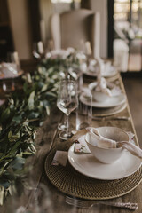 Wedding Table and Flowers