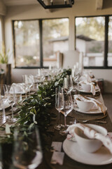 Wedding Table and Flowers