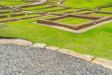 Ingapirca archaeological complex, pre-Columbian sites of ancient cultures