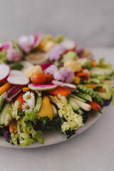 Crudite Platter of Vegetables