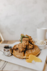 Chicken and Waffles