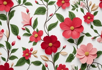  Stunning 3D Floral Wallpaper © SR07XC3