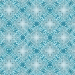 seamless pattern with snowflakes
