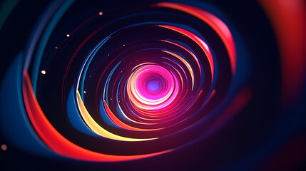 Fototapeta premium Technology abstract graphic poster web page PPT background, technology background