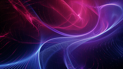 blue neon abstract technology inspired dark wallpaper background