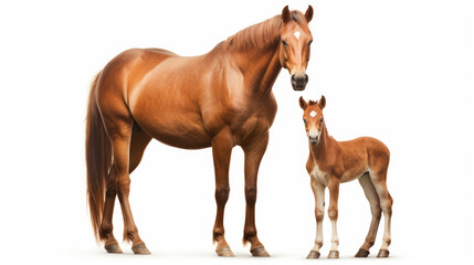 Beautiful female Horse with Foil