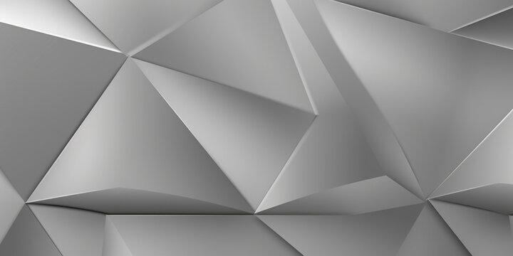 abstract modern creative background,made in the style of 3D illustrations with geometric shapes,light gray,the basis for the banner © Наталья Лазарева