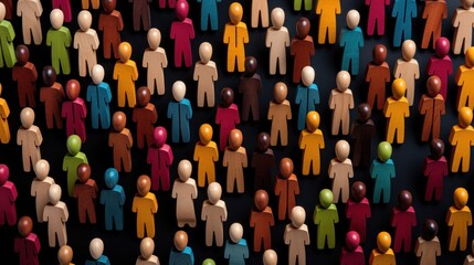 Obraz premium Diversity and inclusion poster. Diversity, equity and inclusion concept. 