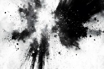 black and white dust grunge watercolor art texture background unreal engine, high detail, wes...