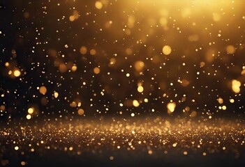 Fototapeta na wymiar Gold Particle Rain Loop stock videoGold Metal Backgrounds Gold Colored New Year Gold