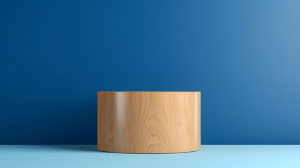 Simple product booth, podium, stage, product commercial photography background, cosmetics booth, 3D rendering