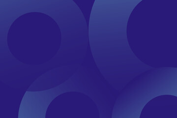 Abstract background blue round with gradient vector