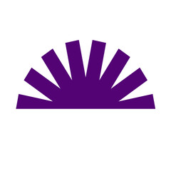 Retro geometric abstract shape elements