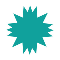 Retro geometric abstract shape elements