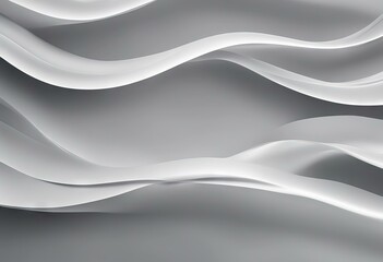 Smooth and clean vector subtle background illustration abstract white light gray wave flowing lines curve luxury elegant texture stock illustrationBackgrounds Wave Pattern White Color Textured