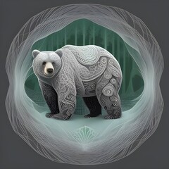 Mandala Bear