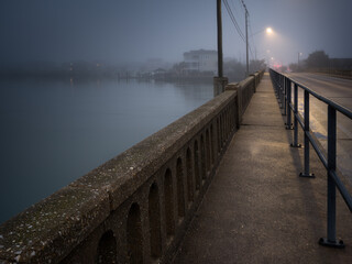 Obraz premium The Loop at Wrightsville Beach in North Carolina
