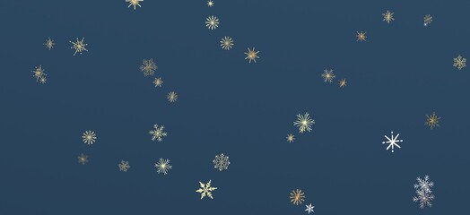 Fototapeta na wymiar XMAS Glossy 3D Christmas star icon. Design element for holidays. -