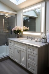 Bright and Airy Bathroom Remodel