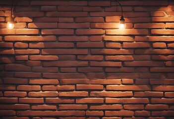 Illuminated brick wall stock photoBrick Wall Brick Wall Building Feature Backgrounds