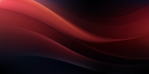 Ultra smooth red and black gradient, abstract background