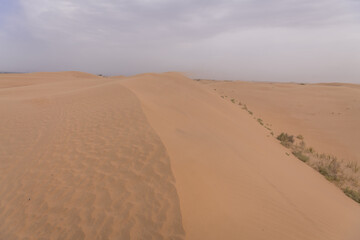 Badain Jaran Desert, largest desert in China, located in Inner Mongolia, China
