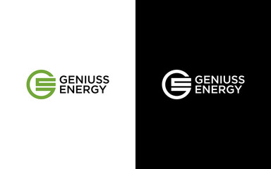 creative initial letter G logo with energy concept, logo reference for your business. - obrazy, fototapety, plakaty