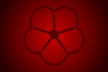 Chinese new year gradient background. Seamless ornament decoration with copy space. Traditional festival template design, card, banner, poster