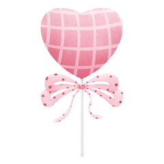 heart shaped lollipop