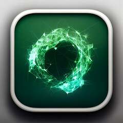 icona app, verde 