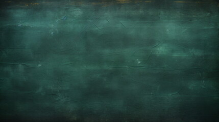 Green wood texture background with some cracks. Green chalkboard background. Copy space. Blank. Generative AI