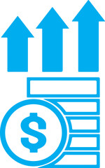 The icons for Business or marketing concept.