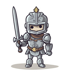 Obraz premium knight man, game character cartoon