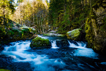 Blue River slow shutter shot