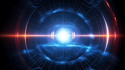 Technology abstract graphic poster web page PPT background, technology background