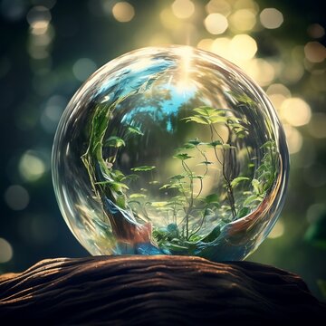 bubble to protect the environment, sustain and support growth. 